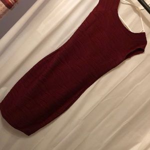 Dark Red Dress Medium